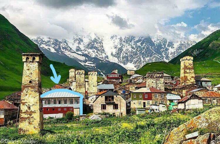Guesthouse Svani Ušguli Exteriér fotografie